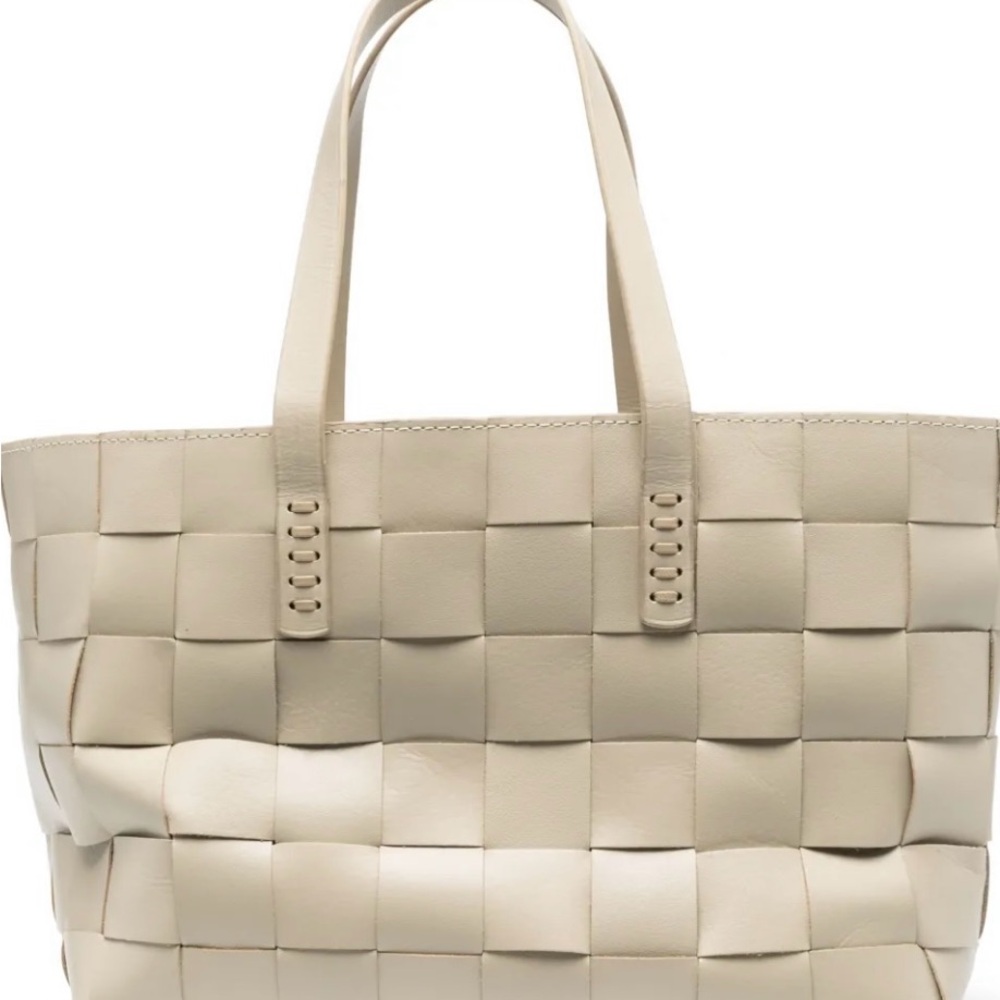 Dragon Diffusion Cream Woven Tote